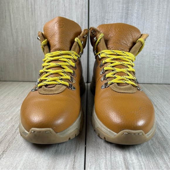 Greats Brooklyn The Park Hiker Lace Up Hiking Brown Leather Boot Men\'s Size 9 main image 4